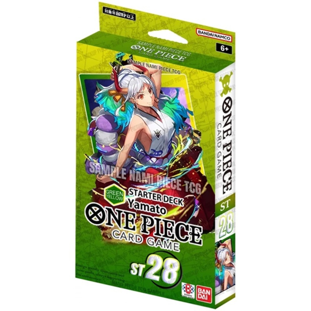 St 28 One Piece Card Game: Green / Yellow Yamato ST-28 Starter Deck | Buy in ...