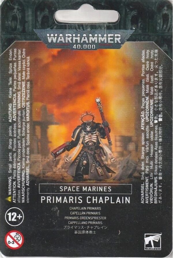 Warhammer 40,000 Space Marines Primaris Chaplain (48-62)