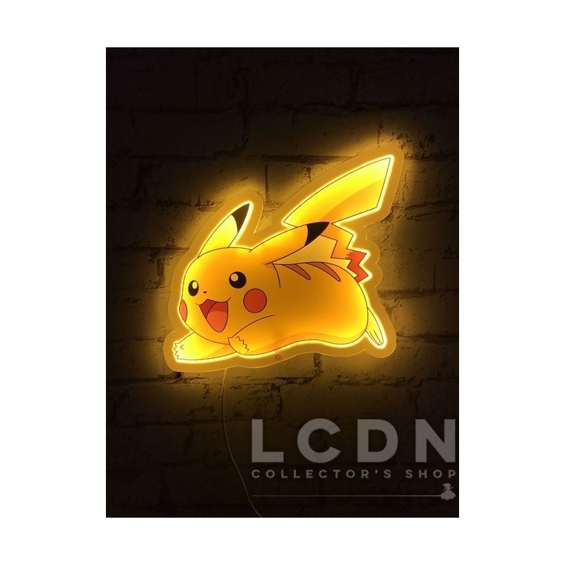 Pokemon Pikachu Wall Light Led 30cm - GamesPlus Malta