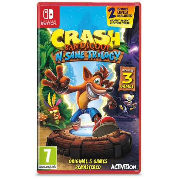 Nintendo Switch Crash Bandicoot N'Sane Trilogy Remastered