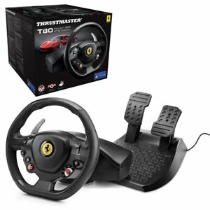 Thrustmaster T80 Ferrari 488 GTB Edition Racing Wheel & Pedal ...