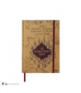 Harry Potter Marauders Map A5 noteboook