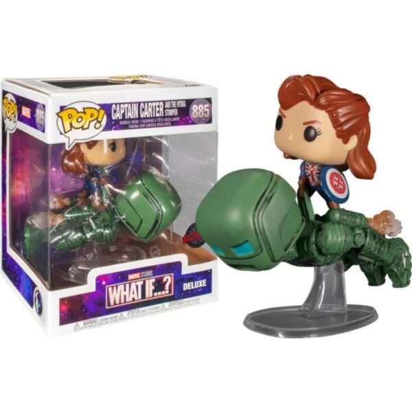 Funko POP! Marvel What If…? N° 885 - Captain Carter And The Hydra Stomper Exclusive