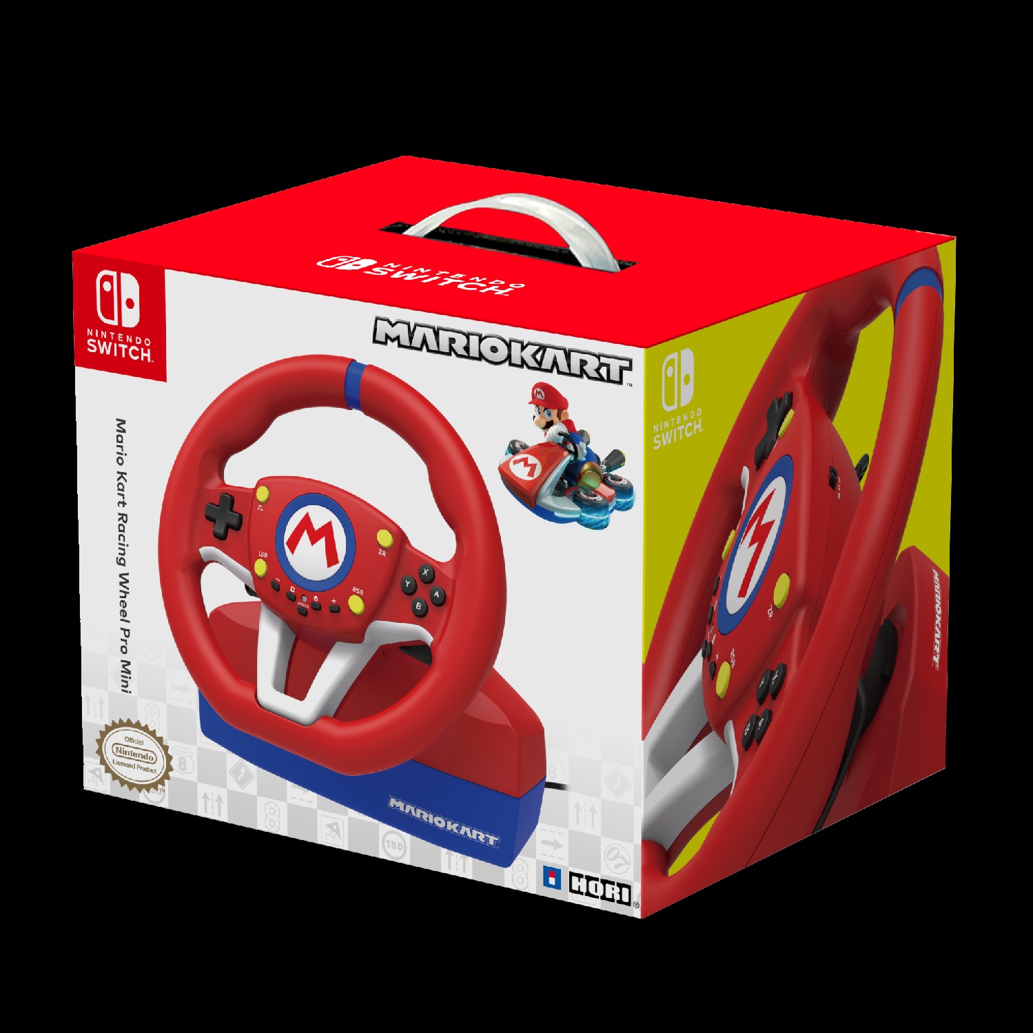 Hori Nintendo Switch Mario Kart Steering Wheel Pro Controller - GamesPlus  Malta