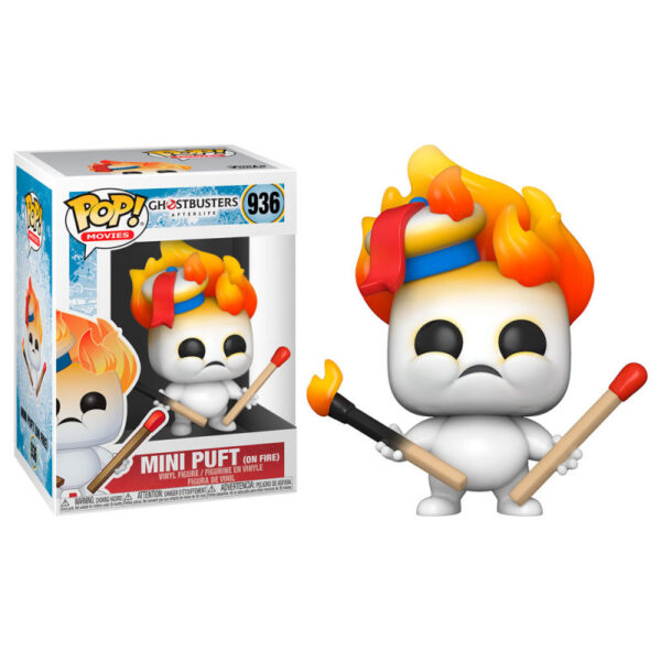Funko POP! Ghostbusters Afterlife N° 936 - Mini Puft (On Fire)