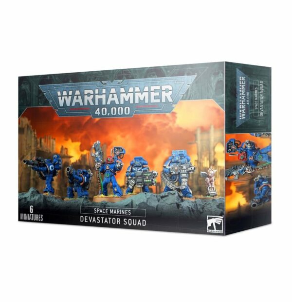 Warhammer 40,000 Space Marines Devastator Squad (48-15)