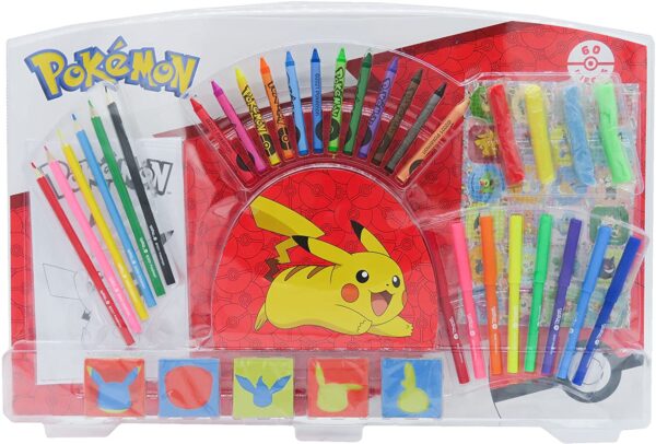 Pokemon 60-Piece Art & Activity Set