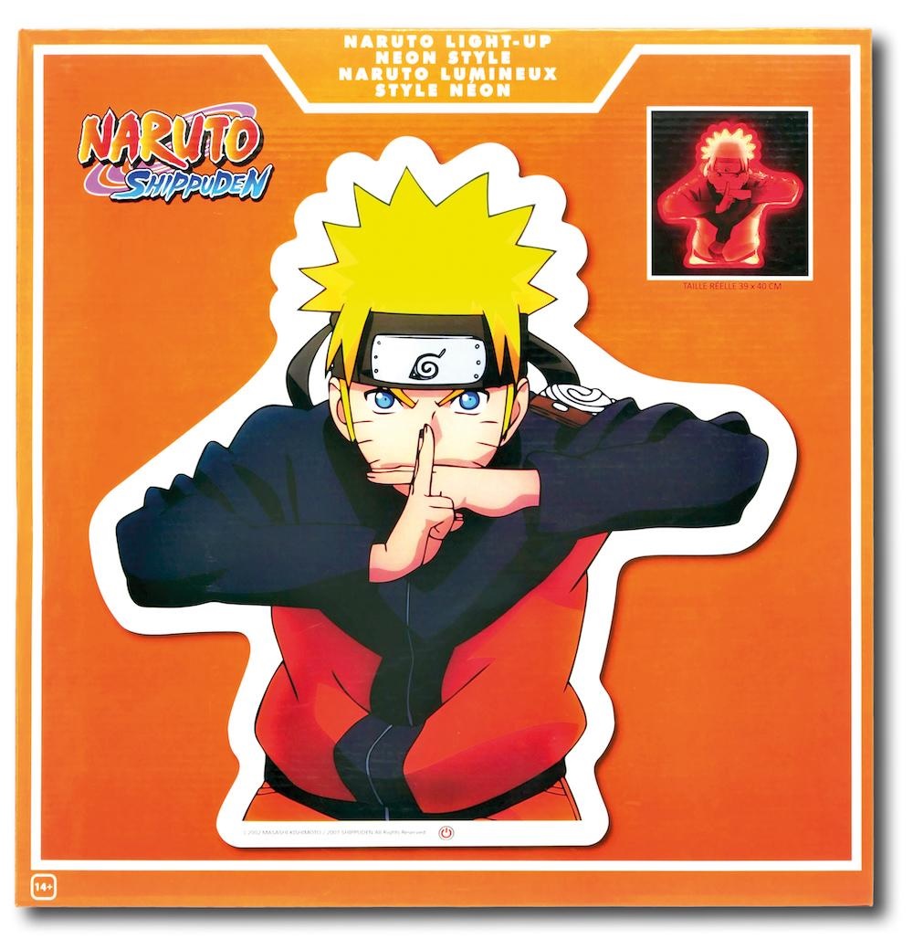 Naruto Shippuden LED Wall Lamp Light Naruto 40 cm