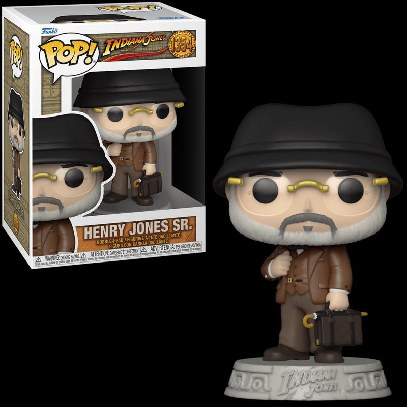 Funko POP! Indiana Jones N° 1354 - Henry Jones Sr. - GamesPlus Malta