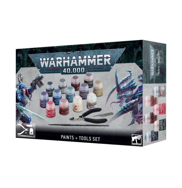 Warhammer 40,000 Paints + Tools Set (60-12)