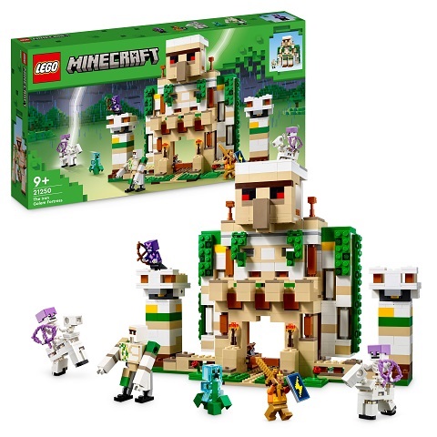 LEGO Minecraft 21250 The Iron Golem Fortress - GamesPlus Malta