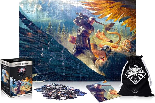 The Witcher Griffin Fight Puzzle 1000 Pieces