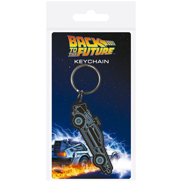 Back To The Future Car Keychain