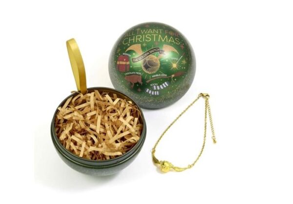 Harry Potter Golden Snitch Bracelet Christmas Gift Bauble