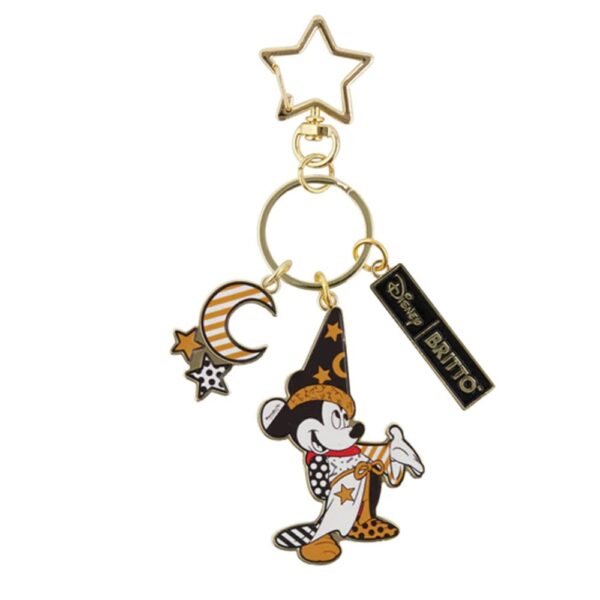 Disney Sorcerer Mickey Britto Metal Keychain