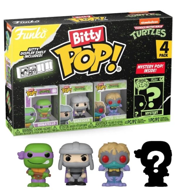 Funko Bitty POP! Teenage Mutant Ninja Turtles Donatello 4 Pack