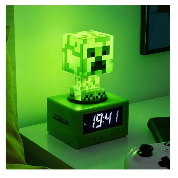 Minecraft Creeper Alarm Clock