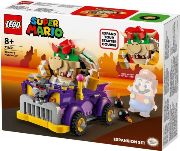 LEGO Super Mario 71431 Bowser's Muscle Car Expansion Set