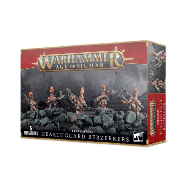 Warhammer Age Of Sigmar Fyreslayers Hearthguard Berzerkers (84-24)