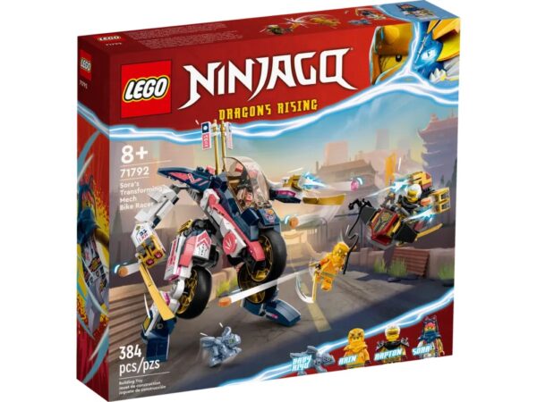 LEGO Ninjago 71792 Sora's Transforming Mech Bike Racer