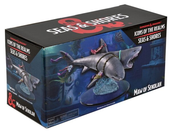 Dungeons & Dragons Icons Of The Realms Seas & Shores Maw Of Sekolah Boxed Figure (Set 28)