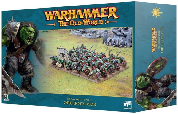 Warhammer The Old World Orc & Goblin Tribes Orc Boyz Mob (09-02)