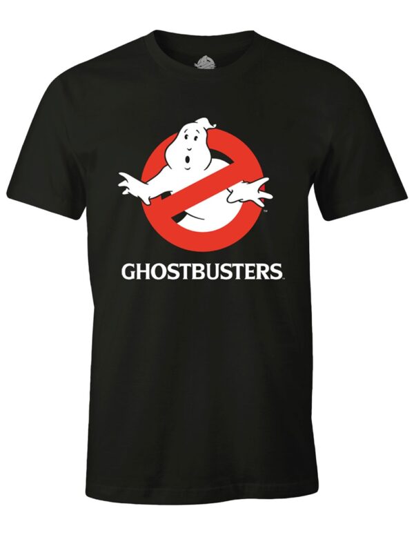 Ghostbusters Logo Black T-Shirt (S)