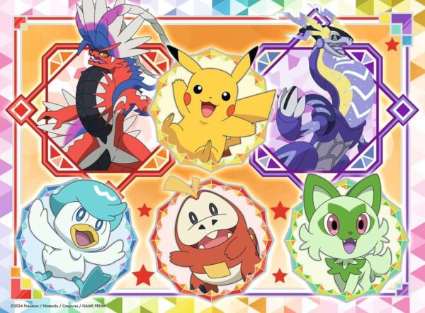 Pokemon Scarlet & Violet XXL Puzzle 100 Pieces
