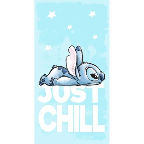 Disney Stitch Just Chill Beach Towel 70x140cm