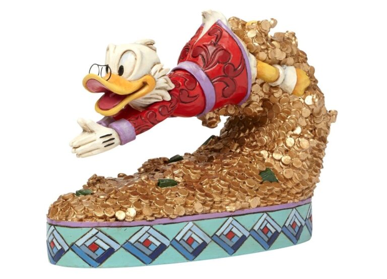 Disney Scrooge McDuck Treasure Dive Enesco Traditions Figurine ...