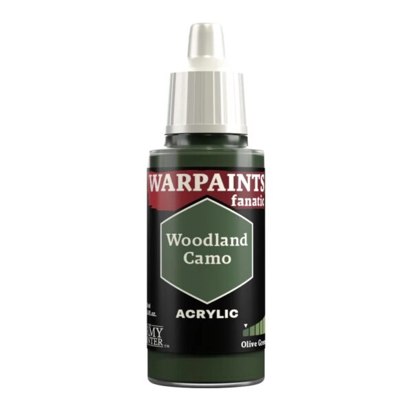 The Army Painter Warpaints Fanatic: Woodland Camo