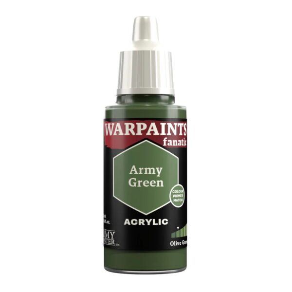 The Army Painter Warpaints Fanatic: Army Green