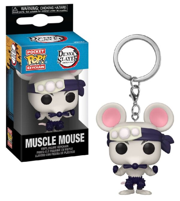 Pocket POP! Keychain Demon Slayer - Muscle Mouse