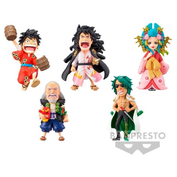 One Piece WCF Wanokuni Kanketsuhen Banpresto Mini Figure