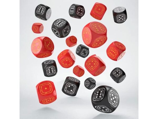 Q-Workshop Fortress Compact D6: Black & Red Set