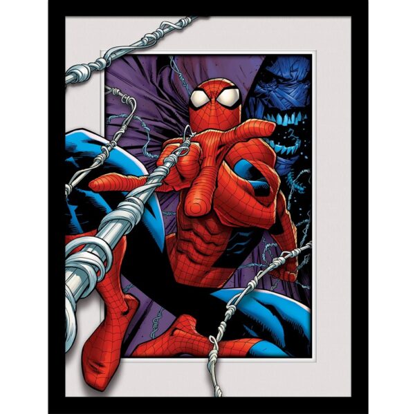 Marvel Spider-Man Swinging Collector Print 30x40cm
