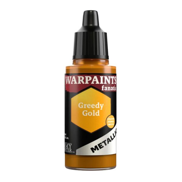 The Army Painter Warpaints Fanatic Metallic: Greedy Gold
