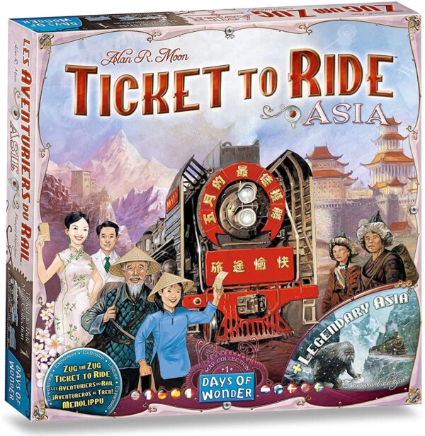 Ticket To Ride Asia Board Game