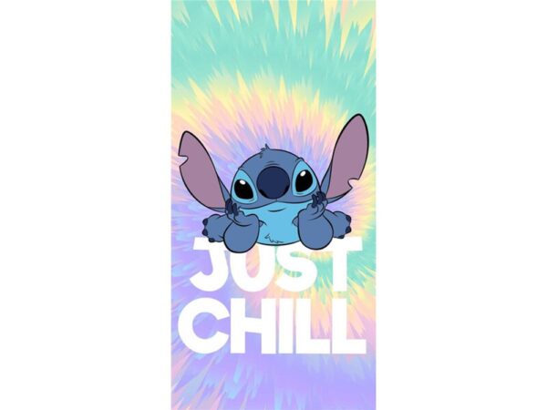 Disney Stitch Just Chill Beach Towel 90x170cm