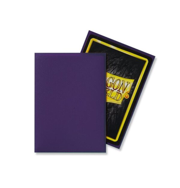 Dragon Shield Matte Purple Standard Sleeves (100 Sleeves)
