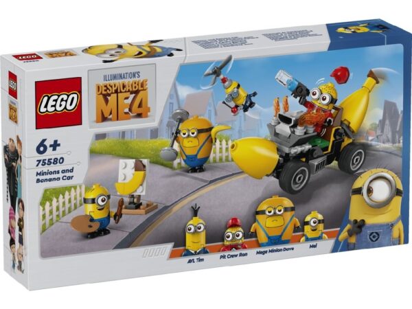 LEGO Minions The Rise Of Gru 75580 Minions and Banana Car
