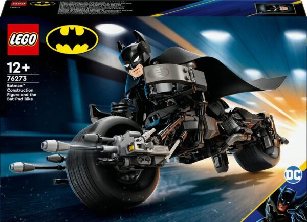 LEGO DC 76273 Batman Construction Figure and the Bat-Pod Bike