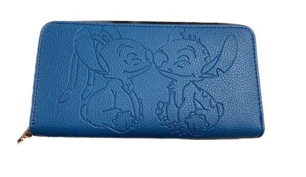 Disney Stitch & Angel Blue & Black Wallet