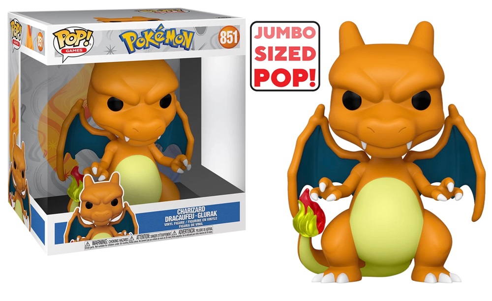 Funko Pop! Pokemon N° 851 - Charizard Jumbo - Gamesplus Malta