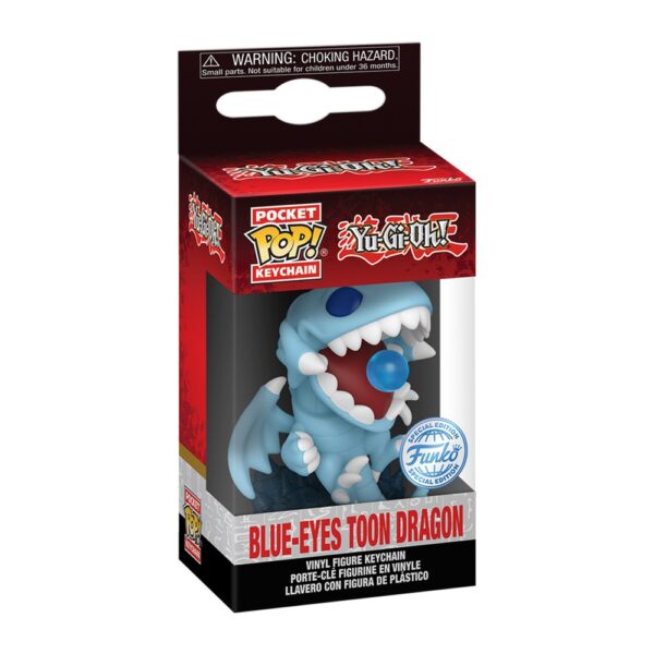 Pocket POP! Keychain Yu-Gi-Oh - Blue-Eyes Toon Dragon