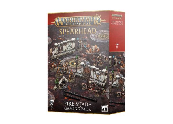Warhammer Age Of Sigmar Spearhead Fire & Jade Gaming Pack (80-56)