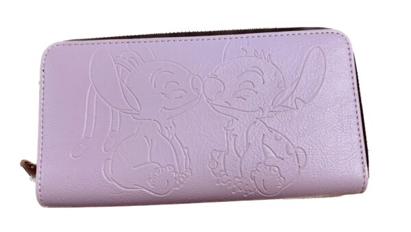 Disney Stitch & Angel Pink & Black Wallet