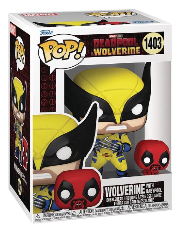 Funko POP! Marvel Deadpool & Wolverine N° 1403 - Wolverine With Babypool