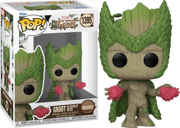 Funko POP! Marvel We Are Groot N° 1395 - Groot As Scarlet Witch