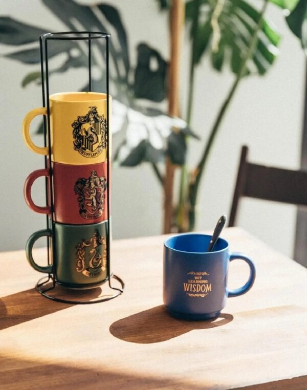 Harry Potter Houses 4 Coffee Mugs Set
